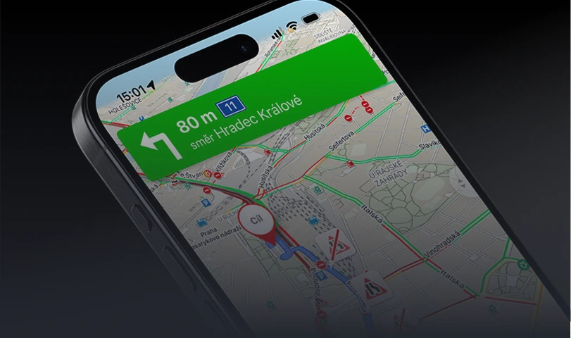 Řidiči, vyhněte se rizikovým 
místům s navigací Mapy.com